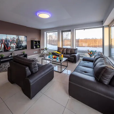 Skyhouse Riga Lux Penthouse & Spa Extérieur photo